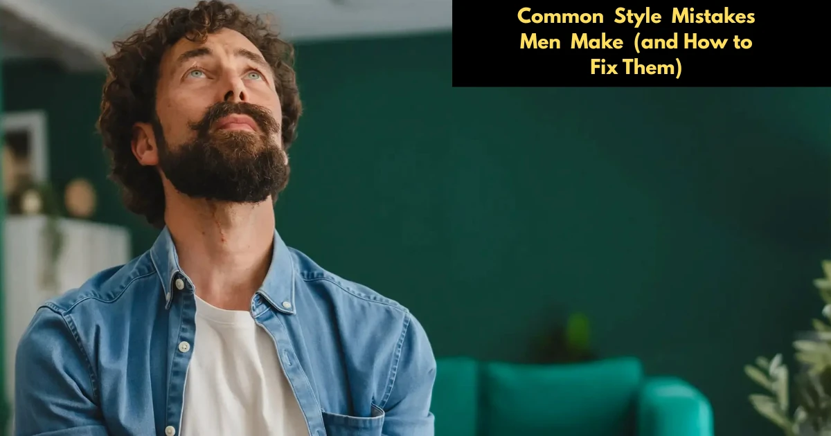 Common Style Mistakes Men Make